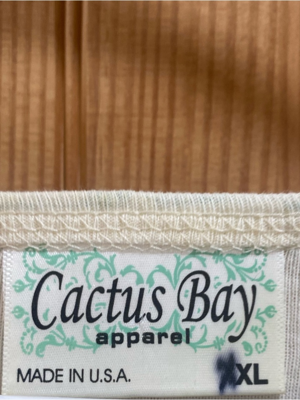 Cactus Bay Mint & Lavender Succulent Motif with Rhinestone Tunic - Picture 4 of 6